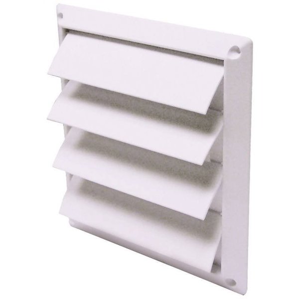 Lambro Hood Vent Louver Plst 6In Wht 361W